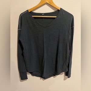Navy Lululemon Long Sleeve